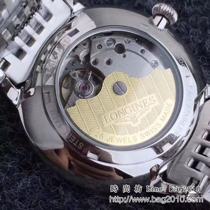 LONGINES浪琴 商務百搭 時尚薄款男士腕表 WSS2241